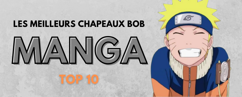 Chapeau bob manga
