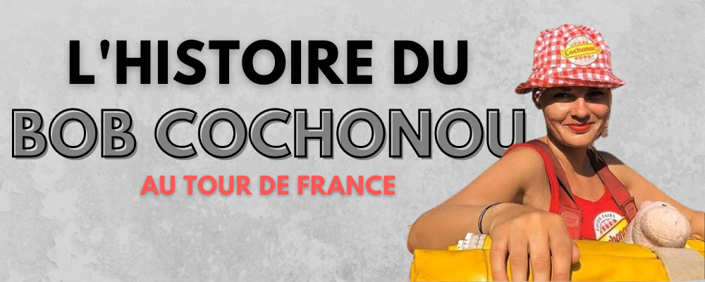 Tour de France : il récupère un bob Cochonou qu'il vendra 1€ sur une  brocante dans 4 ans