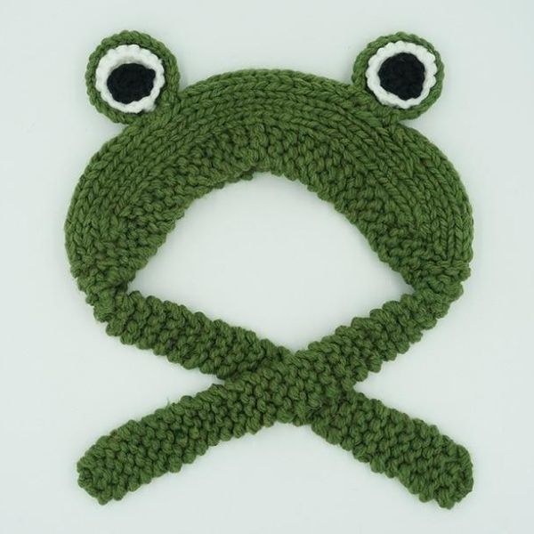 Bonnet pour Chien au Tricot XL