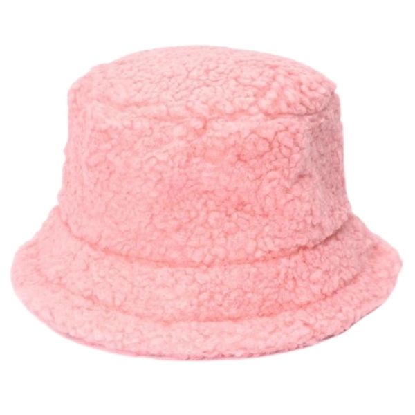 Bob Fourrure Mouton Rose