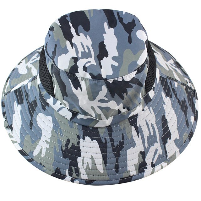 Chapeau Camouflage Bleu | Bob Nation