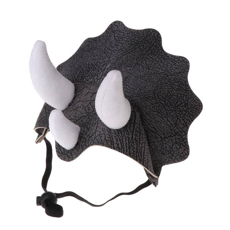 Bonnet pour Chien Tricératops XS