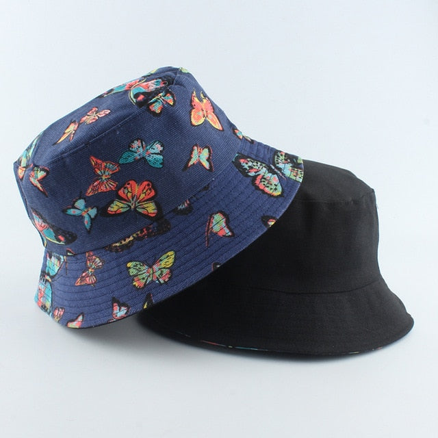 Bob Réversible Papillon Multicolore - Bob Nation