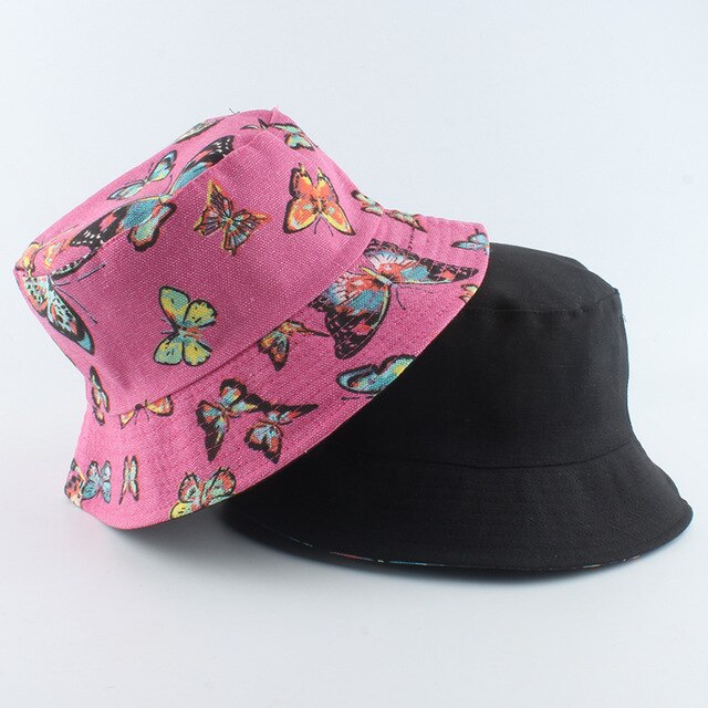 Bob Réversible Papillon Multicolore - Bob Nation