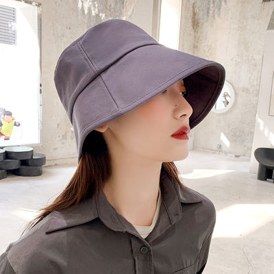 Chapeau Soleil 100% Coton Bio Japonais : Bob Réversible Pliable, Protection UV, Taille Unique 56-58cm