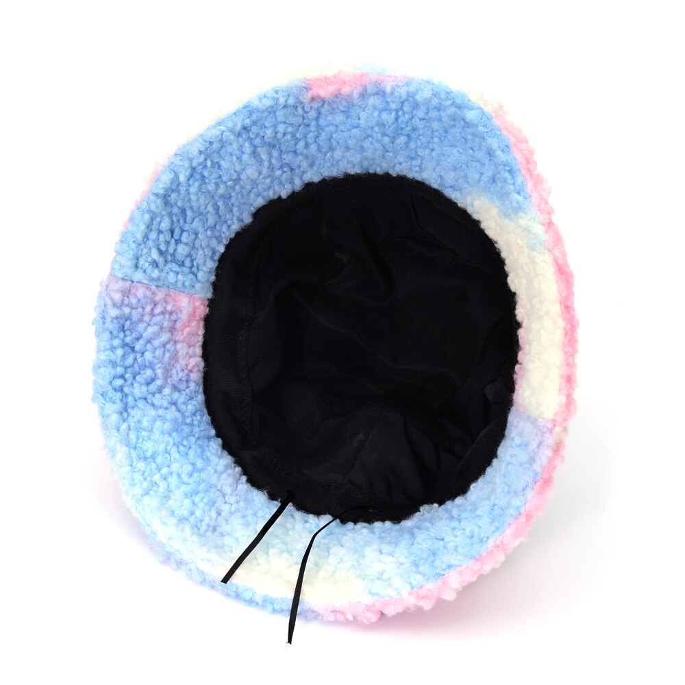 Bob Fourrure Mouton Tye & Dye