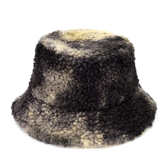 Bob Fourrure Mouton Tye & Dye