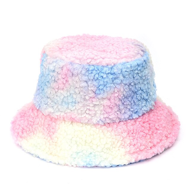 Bob Fourrure Mouton Tye & Dye