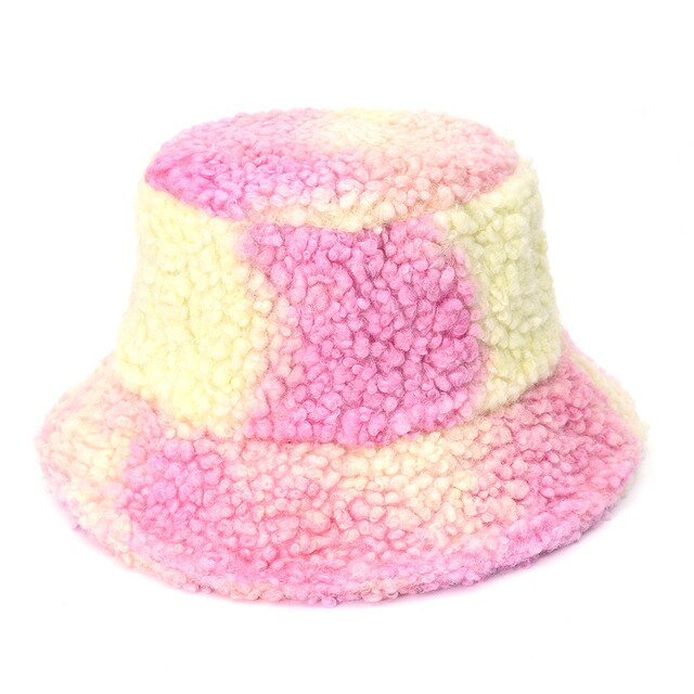 Bob Fourrure Mouton Tye & Dye