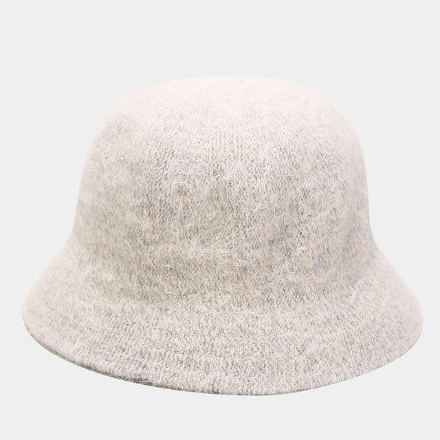 Chapeau Bob Duveteux Avec Imprim Vache - Chapeau D'hiver En Peluche Pour  Femme - Imprim Lopard - Chapeau De Pcheur Dcontract Et Chaud