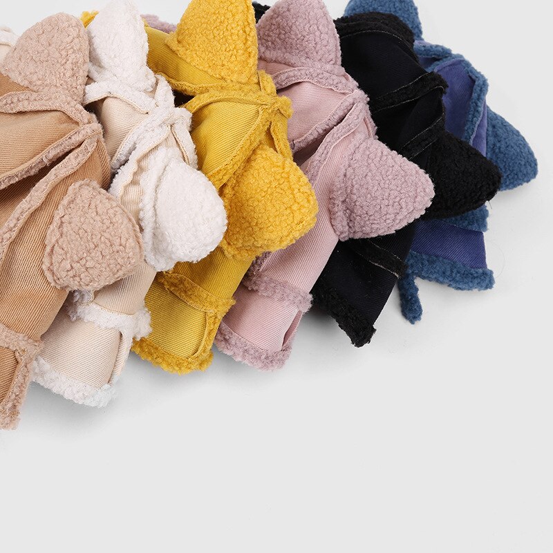 Bob Enfant Fourrure d'Hiver Tendance