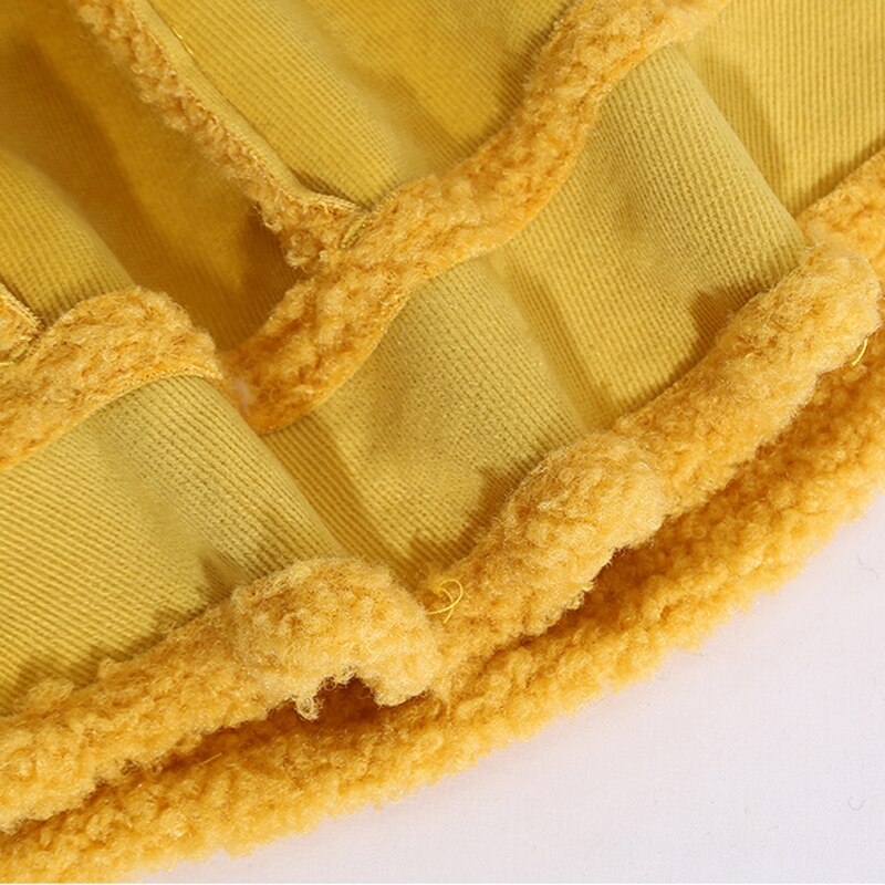 Bob Enfant Fourrure d'Hiver Tendance