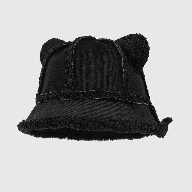 Bob Enfant Fourrure d'Hiver Tendance