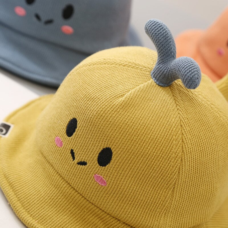 Chapeau Soleil Bébé Fille Bob Anti-UV UPF50+ - Pliable, Réglable 2-8 Ans - Licorne Sirène Arc-en-Ciel