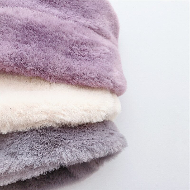 Bob Enfant en Fourrure & Pompom