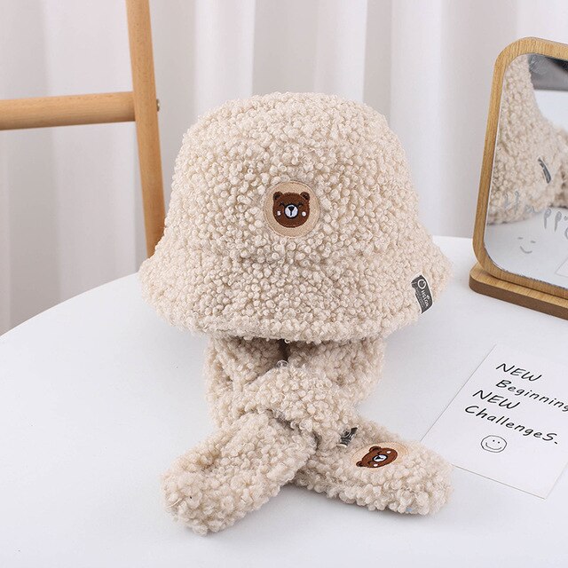 Chapeau Bob avec Oreilles d'Ours Chapeau Bob d'Hiver Chaud Moelleux Chapeau Bob avec Oreilles d'Ours Chapeau Bob d'Hiver Chaud Moelleux