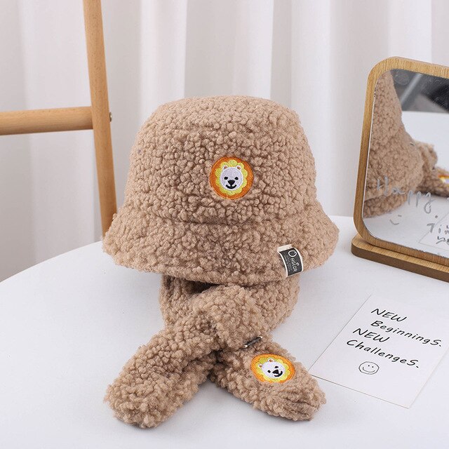 Bob Enfant en Mouton & Écharpe